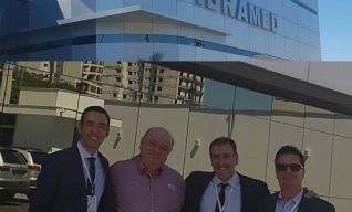 Con Ricardo Souza. Presidente de IBRAMED